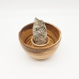 Smudge Stick Bowl, Keramik Natur (1)